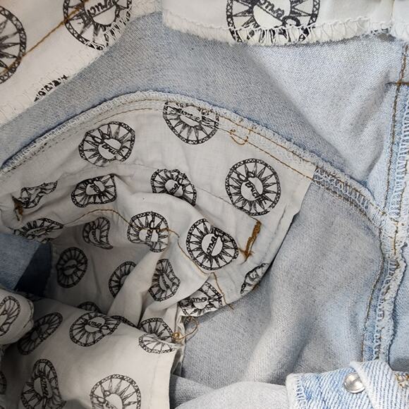 Vintage Seruchi Womens Jeans Size 20 (36x30) Button Fly Light Wash Hong Kong 80s - Picture 15 of 16